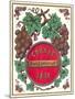 Cognac 1848 Label-null-Mounted Art Print