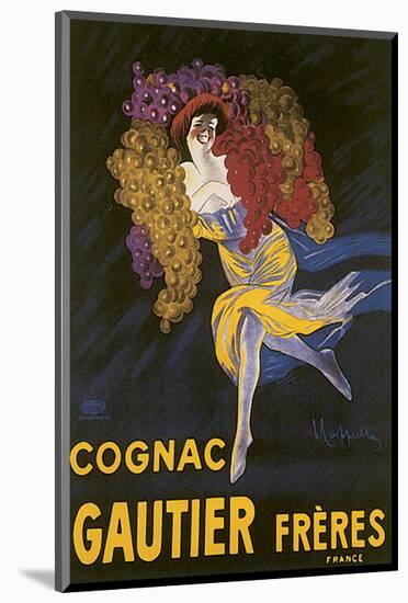 Cognac Gautier Freres-Leonetto Cappiello-Mounted Art Print