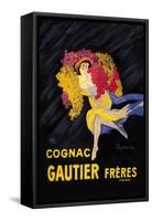 Cognac Gautier Freres-Leonetto Cappiello-Framed Stretched Canvas