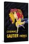 Cognac Gautier Freres-Leonetto Cappiello-Stretched Canvas