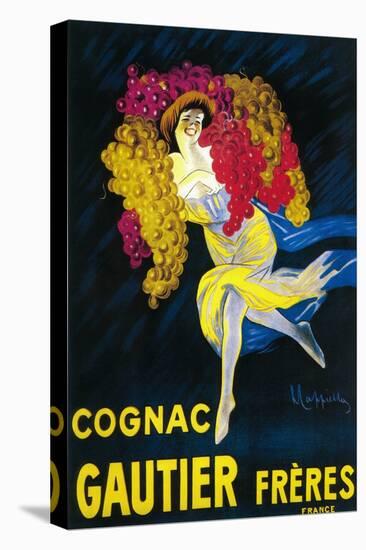 Cognac Gautier Promotional Poster - France-Lantern Press-Stretched Canvas
