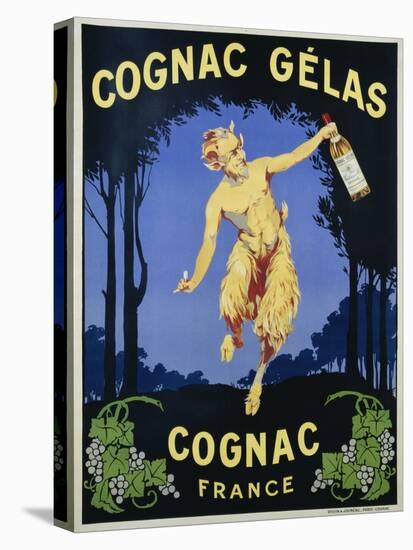 Cognac Gelas Poster-null-Stretched Canvas