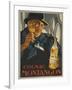 Cognac Montagon, 1920s French Advertising Poster-null-Framed Giclee Print