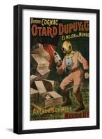 Cognac Otard Dupuy & Co, circa 1910-null-Framed Premium Giclee Print