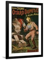 Cognac Otard Dupuy & Co, circa 1910-null-Framed Giclee Print