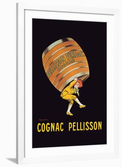 Cognac Pellisson - Barrel-Leonetto Cappiello-Framed Art Print