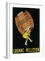 Cognac Pellisson Promotional Poster - France-Lantern Press-Framed Art Print