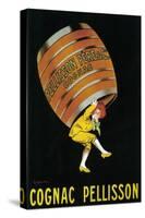 Cognac Pellisson Promotional Poster - France-Lantern Press-Stretched Canvas