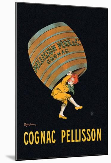 Cognac Pellisson-Leonetto Cappiello-Mounted Art Print