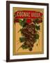 Cognac Vieux Label-null-Framed Art Print