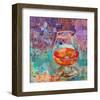 Cognac-null-Framed Art Print