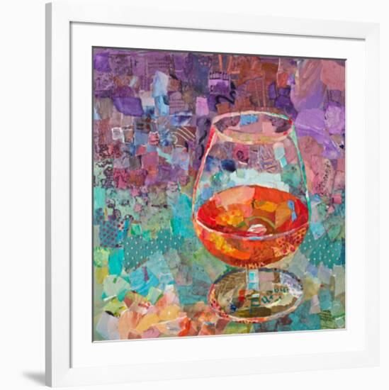 Cognac-null-Framed Art Print