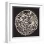 Cogs and Gears of Clock.-RYGER-Framed Art Print