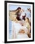 Coign of Vantage, c.1895-Sir Lawrence Alma-Tadema-Framed Art Print