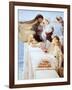 Coign of Vantage, c.1895-Sir Lawrence Alma-Tadema-Framed Art Print
