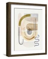 Coiled I-Grace Popp-Framed Art Print