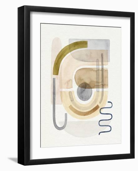 Coiled I-Grace Popp-Framed Art Print