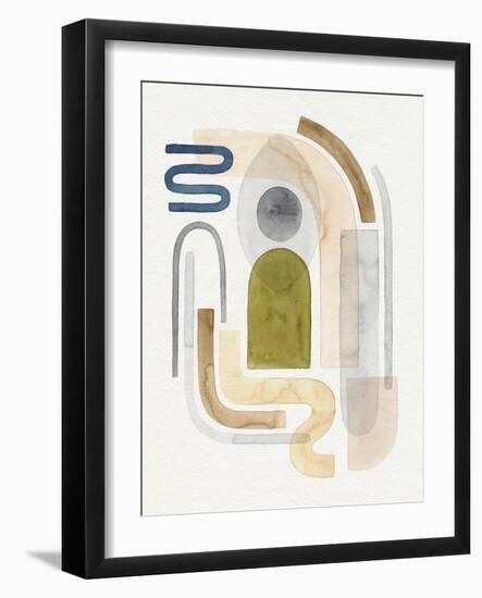 Coiled II-Grace Popp-Framed Art Print