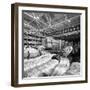 Coils of Steel Wire, Tinsley Wire Co, Sheffield, South Yorkshire, 1972-Michael Walters-Framed Photographic Print