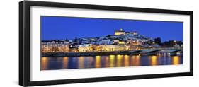 Coimbra and the Mondego River at Sunset. Portugal-Mauricio Abreu-Framed Photographic Print