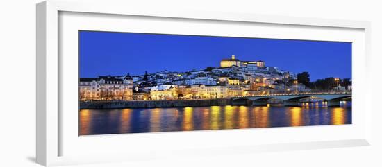 Coimbra and the Mondego River at Sunset. Portugal-Mauricio Abreu-Framed Photographic Print