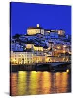 Coimbra and the Mondego River at Sunset. Portugal-Mauricio Abreu-Stretched Canvas
