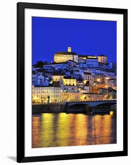 Coimbra and the Mondego River at Sunset. Portugal-Mauricio Abreu-Framed Photographic Print