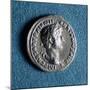 Coin Bearing Image of Emperor Hadrian, Roman Coins AD-null-Mounted Giclee Print