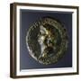 Coin Bearing Image of Emperor Nero, Recto, Roman Coins AD-null-Framed Giclee Print