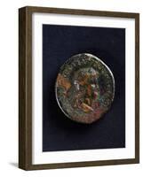 Coin Bearing Image of Emperor Nero, Roman Coins Ad-null-Framed Giclee Print