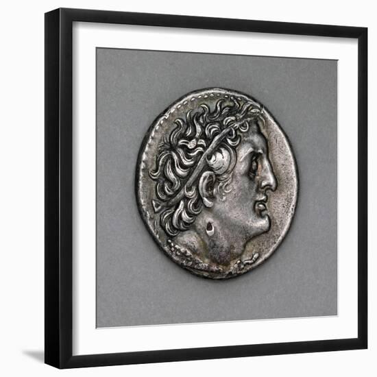 Coin Bearing Image of Ptolemy I of Egypt, Recto, Coins BC-null-Framed Giclee Print