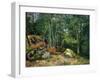 Coin De Foret (Oil on Canvas)-Gustave Courbet-Framed Giclee Print