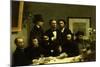 Coin De Table with Portraits of Paul Verlaine and Arthur Rimbaud (Entire Picture)-Henri Fantin-Latour-Mounted Giclee Print