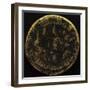 Coin Depicting Boundary of Port of Ostia, Lighthouse with Statue of Neptune-null-Framed Giclee Print