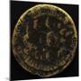 Coin Depicting Boundary of Port of Ostia, Lighthouse with Statue of Neptune-null-Mounted Giclee Print