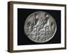 Coin Depicting Two Characters, Perhaps Aediles Curules, Roman Coins-null-Framed Giclee Print