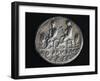 Coin Depicting Two Characters, Perhaps Aediles Curules, Roman Coins-null-Framed Giclee Print