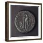 Coin Depicting Vespasian with Judaea Capta, Roman Coins AD-null-Framed Giclee Print