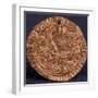 Coin (Korabelni) of Tsar Ivan III (Reverse: Ruler on His Shi), 1471-1490-null-Framed Photographic Print