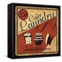 Coin Laundry Sq-N. Harbick-Framed Stretched Canvas