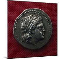Coin Minted in Epidaurus Bearing Profile of Head Surrounded by Laurels, Greek Coins-null-Mounted Giclee Print