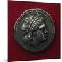 Coin Minted in Epidaurus Bearing Profile of Head Surrounded by Laurels, Greek Coins-null-Mounted Giclee Print