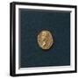 Coin Obverse with Portrait of Emperor Hadrian-null-Framed Giclee Print