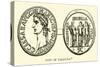 Coin of Caligula-English School-Stretched Canvas