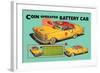 Coin Operated Battery Cab-null-Framed Art Print