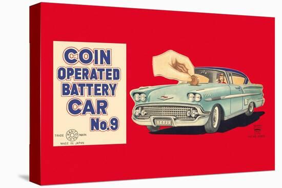 Coin Operated Battery Car No. 9-null-Stretched Canvas