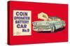 Coin Operated Battery Car No. 9-null-Stretched Canvas