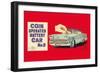 Coin Operated Battery Car No. 9-null-Framed Art Print