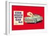 Coin Operated Battery Car No. 9-null-Framed Art Print