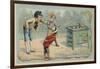 Coin Tossing Game-null-Framed Giclee Print